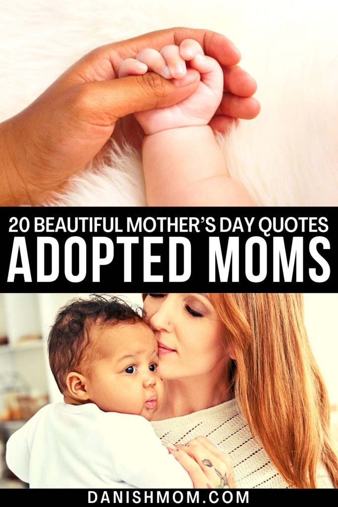Explore my collection of adopted Mother's Day quotes, specially selected for adoptive moms. These quotes for Mother's Day celebrate the unique bond and journey of adoptive motherhood. Perfect for expressing love and appreciation. #AdoptiveMom #MothersDay #AdoptionQuotes